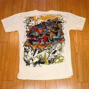 RARE RARE Marvel XMEN 2009 Re-Iron-On Graphic Print T Shirt Size Large NEW   The